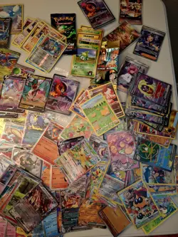270 Card Pokemon Lot Pack Fresh NM IR EX FA TG Promos Etc.. - Image 5