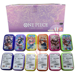 1 BOX One Piece Card Game Mini-tin Pack Set Vol.2 Asian Limited Japanese 12 Tins - Image 2