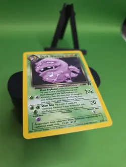 Pokemon DARK WEEZING Card TEAM ROCKET Set 31/82 Non-Holo RARE - Image 4
