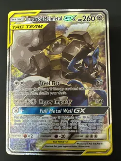Pokemon TCG Lucario & Melmetal GX Tag Team Sun & Moon SM192 Promo Card - Image 1