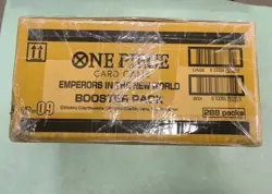 One Piece Card Game OP-09 Emperors In The New World Booster Box Case Sealed - Image 4