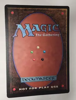 MTG Juzam Djinn Oversized 6 x 9 Promo card from Duelist Magazine MP Magic - Image 2