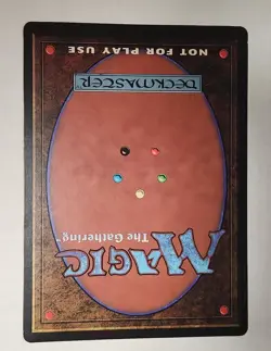 MTG Juzam Djinn Oversized 6 x 9 Promo card from Duelist Magazine MP Magic - Image 4