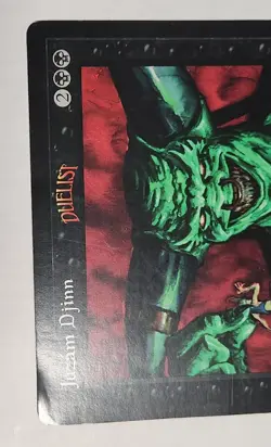 MTG Juzam Djinn Oversized 6 x 9 Promo card from Duelist Magazine MP Magic - Image 5