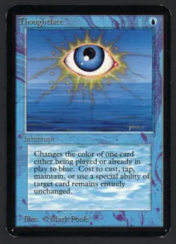 ***Alpha Thoughtlace*** MTG Alpha Magic Kid Icarus - Image 1