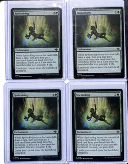 (4) Lot 2023 Magic The Gathering The Lost Caverns of Ixalan Spelunking #0213 - Image 1
