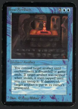 ***Alpha Steal Artifact*** MTG Alpha Magic Kid Icarus - Image 1