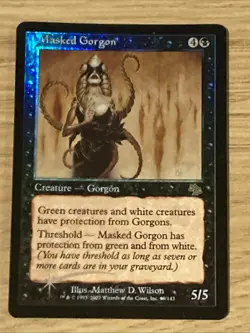 Masked Gorgon Foil Judgement - Near Mint - Image 1