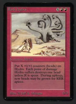 ***Alpha Rock Hydra*** MTG Alpha Magic Kid Icarus - Image 1