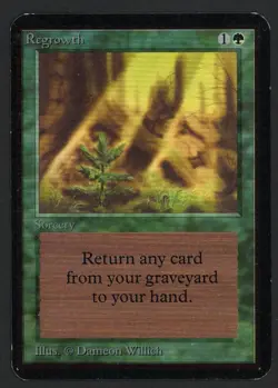 ***Alpha Regrowth*** MTG Alpha Magic Kid Icarus - Image 1