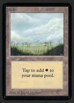 ***Alpha Plains Trees*** MTG Alpha Magic Kid Icarus - Image 1
