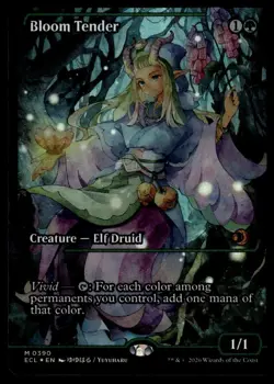 Bloom Tender - NM - Borderless - Foil - 0390 - Lorwyn Eclipsed - Image 1