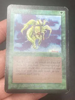 ***Alpha Living Artifact (Diagonal Bend)*** MTG Alpha Magic Kid Icarus - Image 3