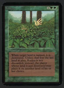 ***Alpha Kudzu*** MTG Alpha Magic Kid Icarus - Image 1