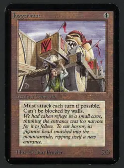 ***Alpha Juggernaut*** MTG Alpha Magic Kid Icarus - Image 1