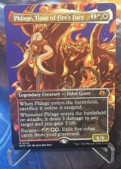 Phlage, Titan of Fire's Fury (Borderless) Modern Horizons 3 Regular - Image 1