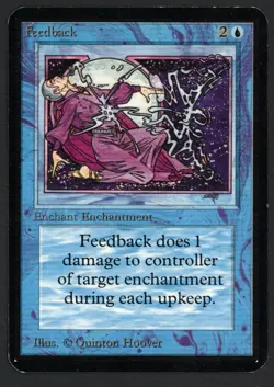 ***Alpha Feedback*** MTG Alpha Magic Kid Icarus - Image 1