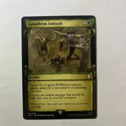 MTG / Galadhrim Ambush - Showcase / Nm & Never Played - Image 1
