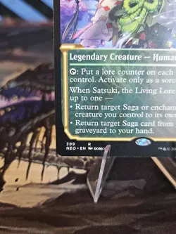 Satsuki, the Living Lore (Showcase) Kamigawa: Neon Dynasty Regular NM - Image 2