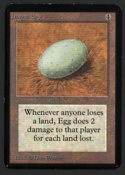 ***Alpha Dingus Egg*** MTG Alpha Magic Kid Icarus - Image 1