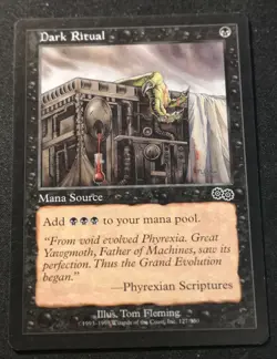Dark Ritual - Urza's Saga - MTG - EN - NM - 127/350 - Image 1