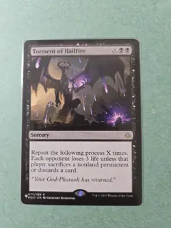 Torment of Hailfire - NM - The List - MTG - Image 1
