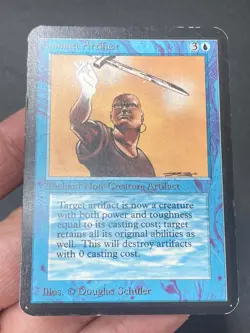 ***Alpha Animate Artifact (Edge Ding)*** MTG Alpha Magic Kid Icarus - Image 3
