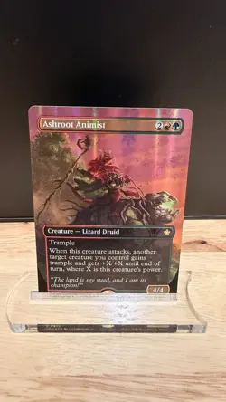 Ashroot Animist (Borderless) (Mana Foil) Foundations Foil - Image 1