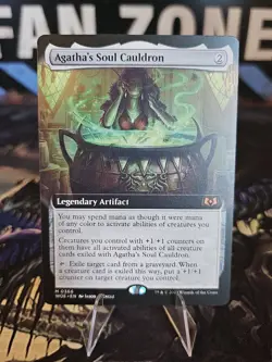 Agatha's Soul Cauldron (Extended Art) Wilds of Eldraine Regular NM - Image 1