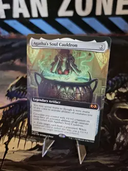 Agatha's Soul Cauldron (Extended Art) Wilds of Eldraine Regular NM - Image 2