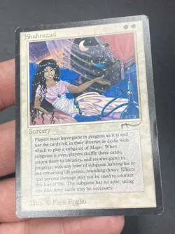 ***Shahrazad (Edge Crease)*** MTG Arabian Nights Magic Kid Icarus - Image 3