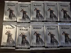 10 (ten) - Final Fantasy: Magic The Gathering Play Booster Packs - Unopened - Image 1