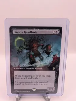 Sinister Gnarlbark #32 (Extended Art) Regular Lorwyn Eclipsed - Image 1