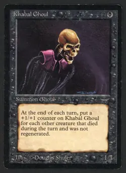 ***Khabal Ghoul*** MTG Arabian Nights Magic Kid Icarus - Image 1