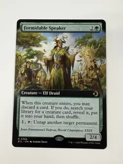 Formidable Speaker (Extended Art) Lorwyn Eclipsed 0366 - Image 1