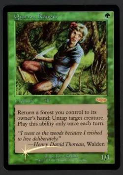 ***FOIL Quirion Ranger Promo*** MTG Promo Magic Kid Icarus - Image 1