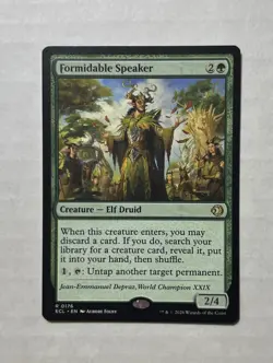 Formidable Speaker X1 - Mint - Lorwyn Eclipsed MTG Magic The Gathering English - Image 1