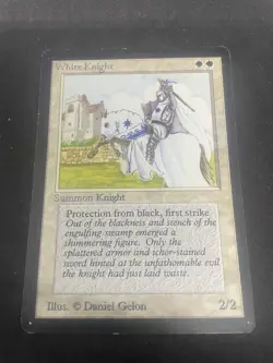 White Knight Limited Edition - Beta Edition Regular - Image 1