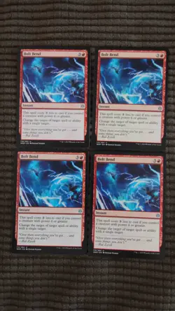 Magic: the Gathering / MtG Bolt Bend x4 War of the Spark - Image 1