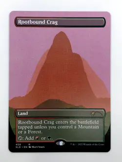 Rootbound Crag - Secret Lair - Special Guest: Matt Jukes - Mint - MTG - Image 1