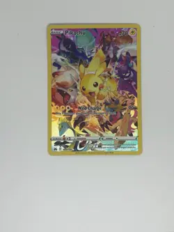 Pokemon TCG Pikachu Crown Zenith Alternative Art Holo Card 160/159 - Image 1