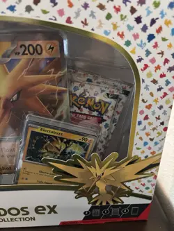 Pokemon Zapdos Ex Collection Box TCG Scarlet And Violet 151 Factory Sealed - Image 3
