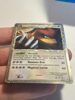 Pokemon TCG Ursaring (Prime) 89/95 Unleashed Holo - Moderate/Light Play - Image 2