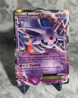 Espeon EX 52/122 Ultra Rare BREAKpoint Pokemon Card LP TCG Tracked Ship - Image 2