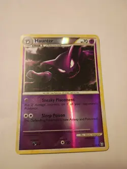 POKEMON TCG HAUNTER 35/102 REVERSE HOLO UNCOMMON EXCELLENT HGSS TRIUMPHANT - Image 1
