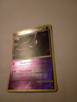 POKEMON TCG HAUNTER 35/102 REVERSE HOLO UNCOMMON EXCELLENT HGSS TRIUMPHANT - Image 3