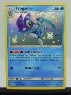 2019 Pokemon Frogadier SV12/SV94 Hidden Fates Shining Vault Baby Shiny NM/M - Image 1