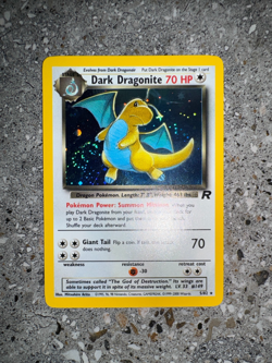 Pokemon TCG Cards Dark Dragonite 5/82 Team Rocket Holo Rare EXC-NM * Swirl * - Image 4