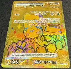 Pikachu ex 179/131 HR Prismatic Evolutions Gold Hyper Rare Holo Pokemon TCG NM - Image 2