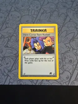 Pokemon: Here Comes Team Rocket! #71/82 Team Rocket Rare Non-holo - LP - T199 - Image 1